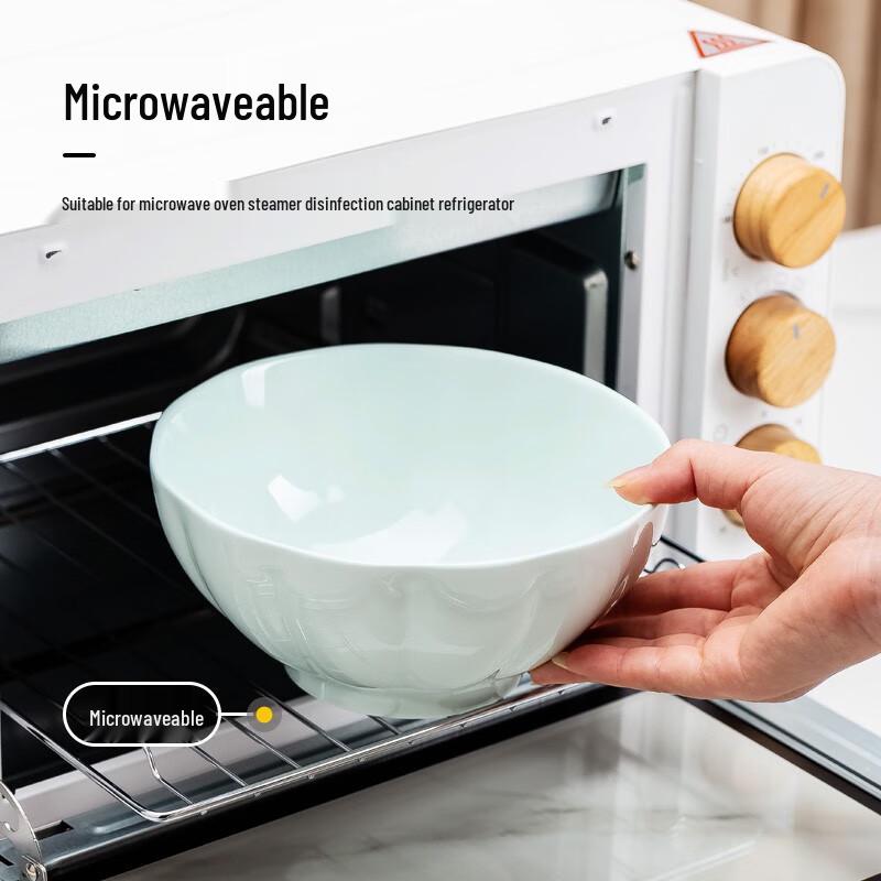 Jingdezhen Nordic Underglaze Ceramic Pumpkin Noodle Bowl