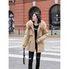 Women's Mid-Length Korean Style Plus Size Parka Cotton Padded Jacket - Trendy, Loose Winter Coat