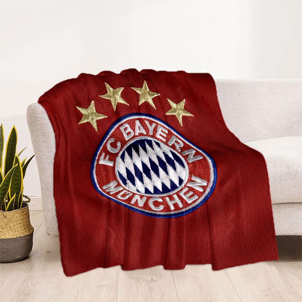 Bayern Munich Blanket Soft Warm Cozy Great for Livingroom Office Couch for All Occasions Warmthful Decor Best Holiday Gift for Friends Family
