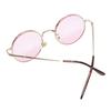 Gold X Light Pink Fashion Glasses Stylish Eyeglasses for Men and Clear Colored UV Popular [Berkuto] (Non-prescription) Stylish, Women, Square,