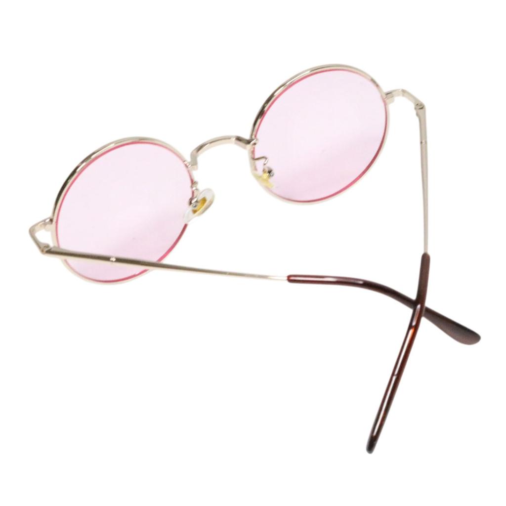 Gold X Light Pink Fashion Glasses Stylish Eyeglasses for Men and Clear Colored UV Popular [Berkuto] (Non-prescription) Stylish, Women, Square,