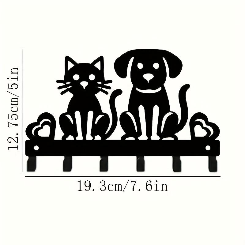 Cute Animal Wall Hooks Metal Key Holder Entryway Organizer