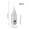 Needle Tip Bottle Applicator Empty Applicator Oiler Squeeze Bottle 50ml