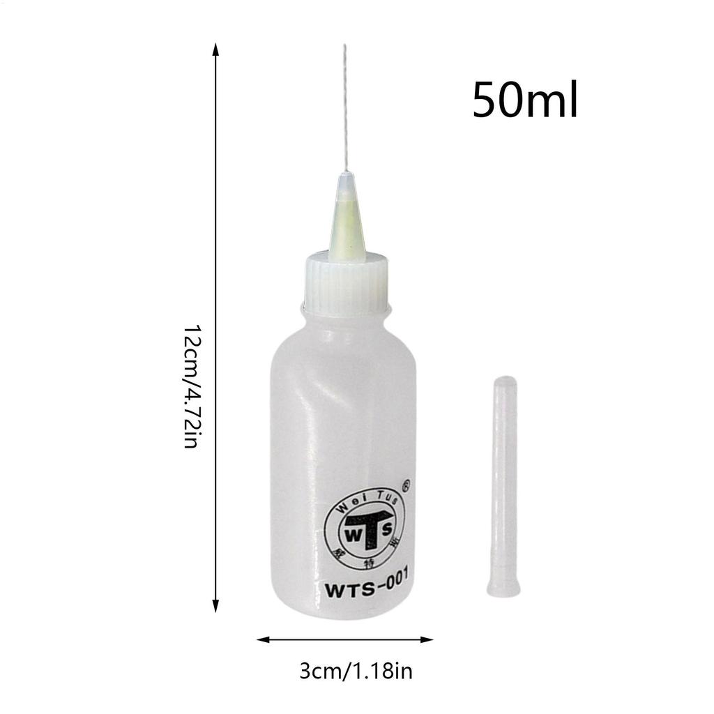 Needle Tip Bottle Applicator Empty Applicator Oiler Squeeze Bottle 50ml