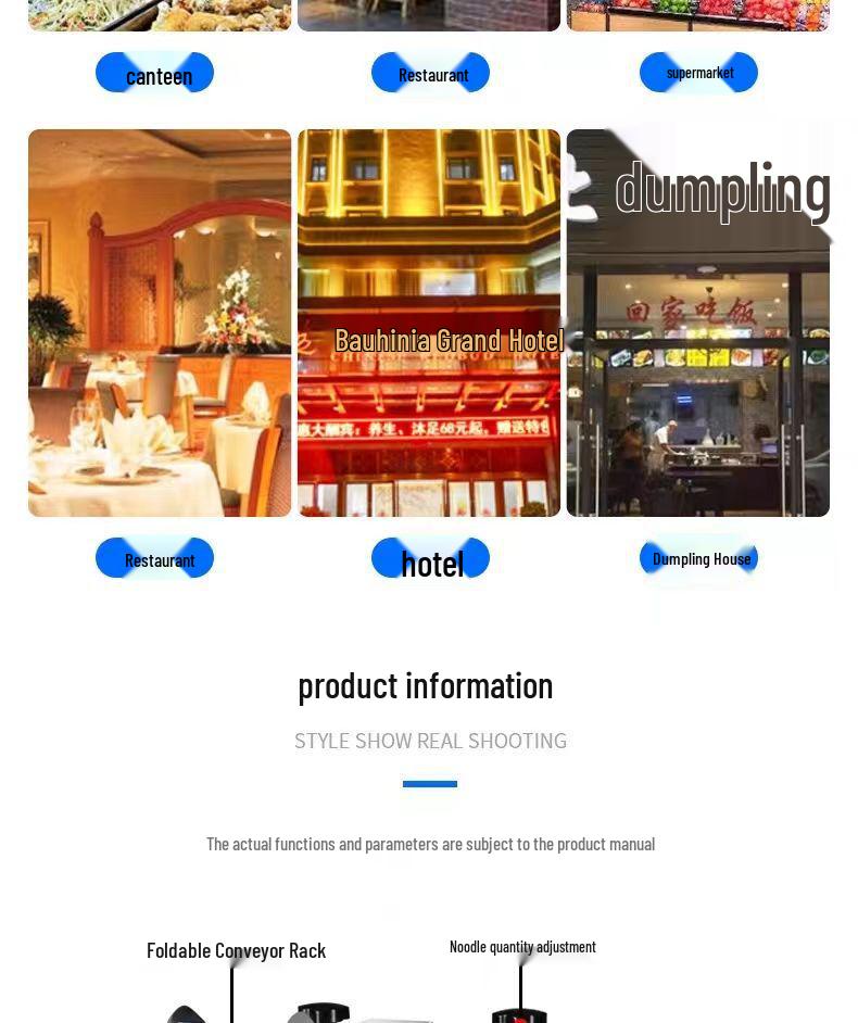 Fully Automatic Dumpling, Baozi, Noodle, Siu Mai, and Spring Roll Wrapper Machine
