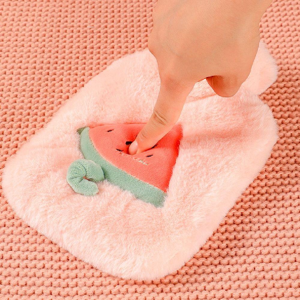 Leak-proof Hot Water Bottles Removable Water-filling Bottle Cartoon Hand Warmers  Hand and Feet