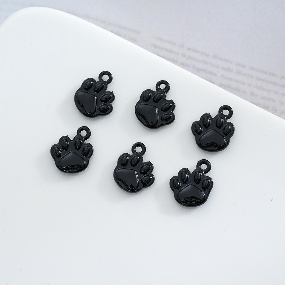

10X12 мм Сплав Цветной Подвеска Кошачья Лапа Ожерелье Подвеска Браслет Сделай Сам Ручная Работа Ювелирные Изделия Аксессуары Коготь Животного Производство Ten.