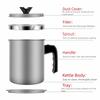 Japanese Style Storage Oil Tank Stainless Steel Grease Container Grease Keeper Lard Can  Household