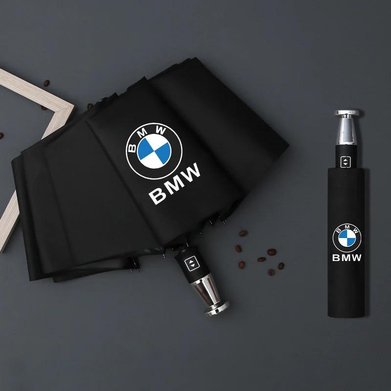tclvr3 Car Automatic Folding Windproof Sunshade Umbrella For BMW M X1 X3 X5 X7 E36 E39 E46 E60 E90 E91 E92 F10 F20 F30 F01 G20 M3 M4 M5