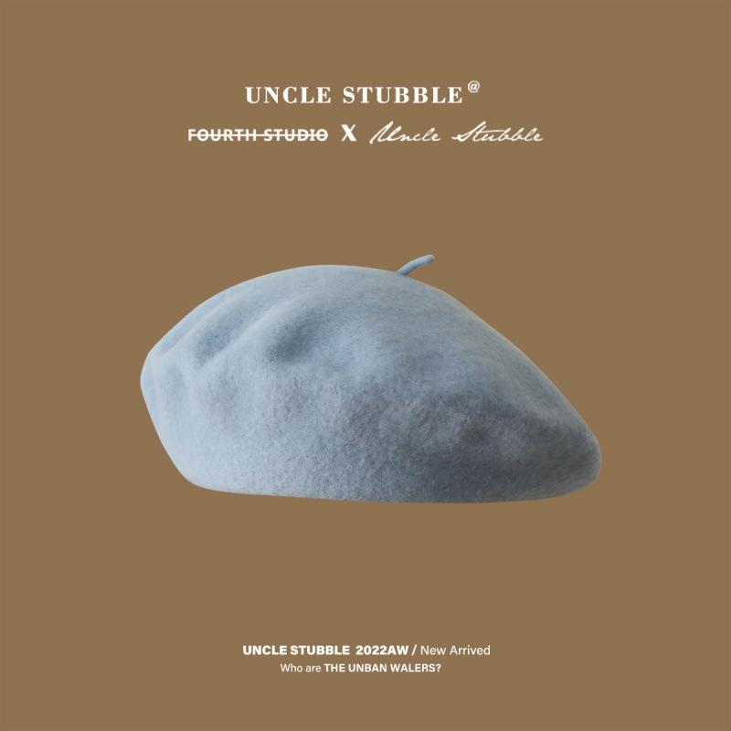 1pc Versatile Solid Minimalist Beret Hat for Women,French Style Artist Hat Elegant Fall Winter Painter Hat,Casual Christmas Gift