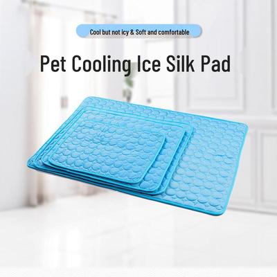 Sommer Kühlmatte für Katzen & Hunde - Eis Seide Haustierbett & Matte
