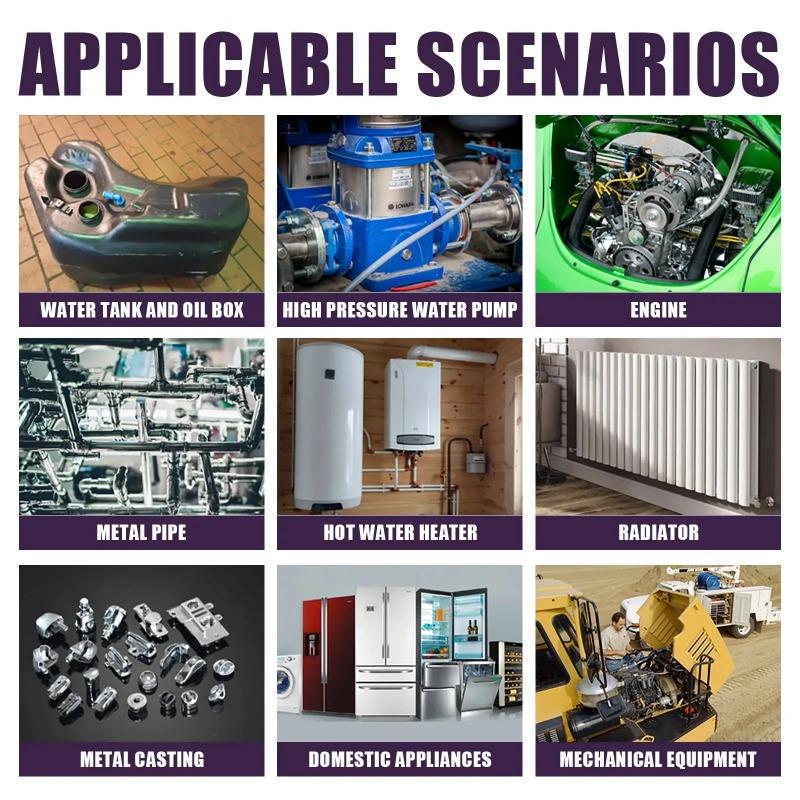 200G Vysokoteplotní Kovové Opravné Lepidlo AB Lepidlo Silné Lepidlo pro Svařování za Studena Magické Lepidlo na Opravu Plastů Odlévací Lepící Agent Svařovací Nástroje