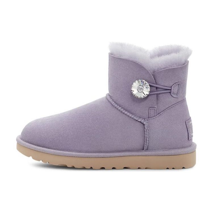 UGG Comfort Solid Short Snow Boots Women boots Misty-Purple 1016554-JGL