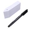 100pcs Plant Labels with Marker Pen Set Waterproofing PVC Plant Tags Garden Labels for Vegetables Flowers Indoor Outdoor