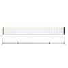 Badminton Net, Height Adjustable Volleyball Net, 20ft Wide Foldable Pickleball Net, Portable Tennis Net Set with Poles, Stand, Bag, Rackets, Nylon