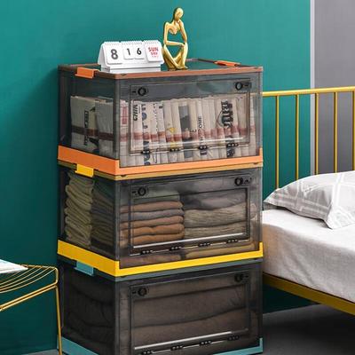 Foldable Transparent Book Storage Box