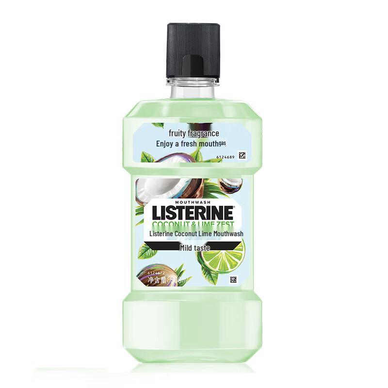 

Listerine Coconut Lime Mouthwash