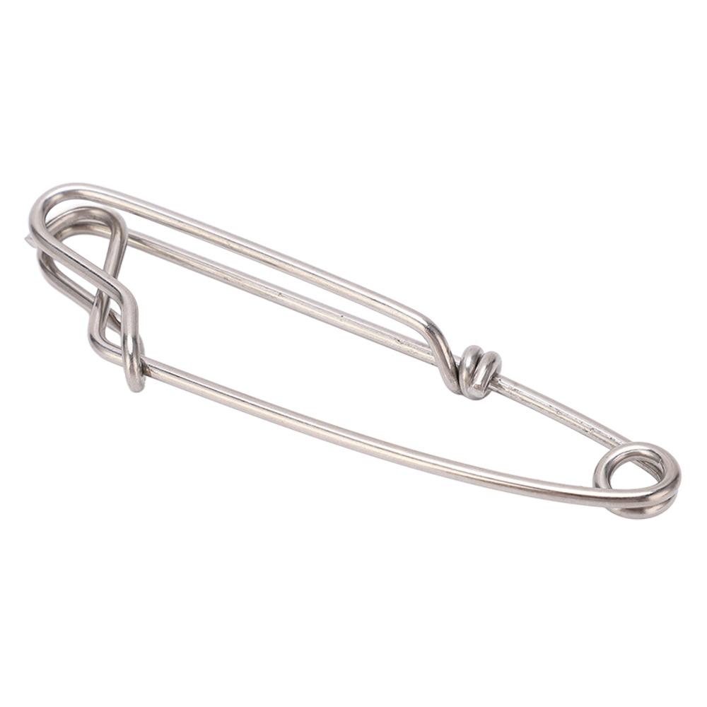 15 STKS Open Oog Pin Lange Lijn Clips Snap 2.0*80mm Vis Snap Clip Draagbare Tonijn Clip Zeevissen