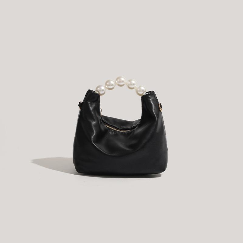 Pearl handbag women's new high-end messenger dumpling bag