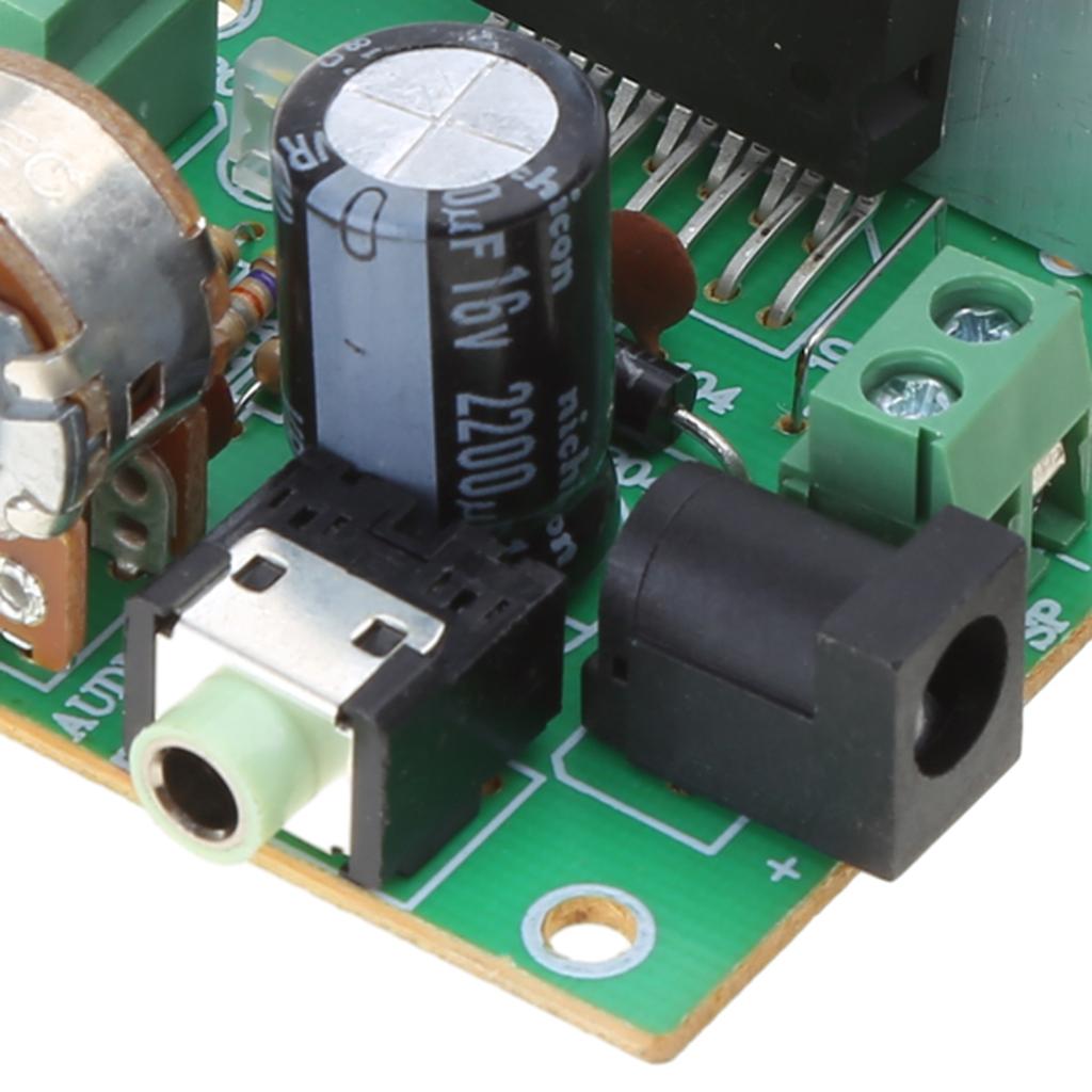 Audio Amplifier Board 33W+33W Dual Channel  2.0  Stereo Mini- Amp Module TDA7377 Chip with Capacitor Assembed