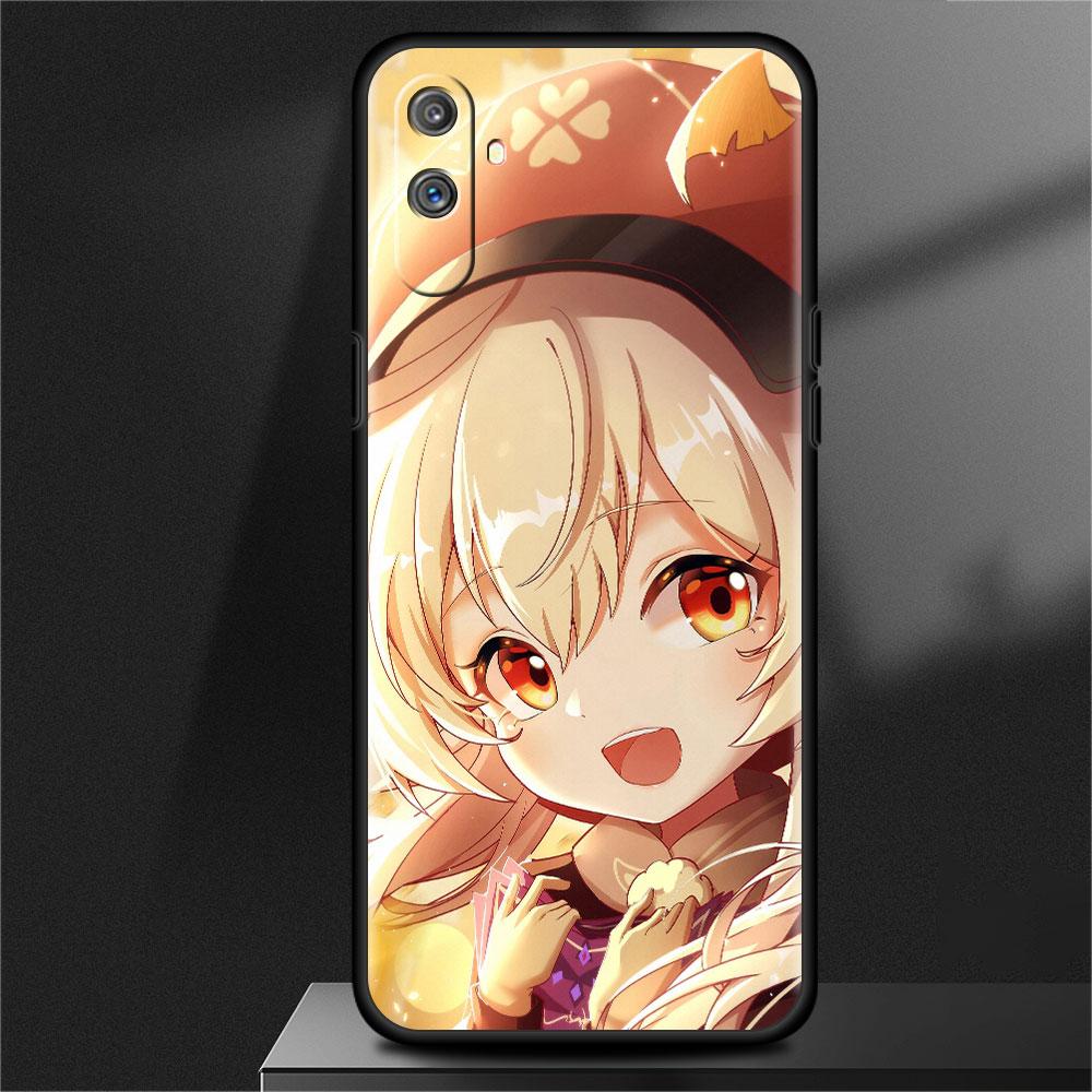 

Чехол для Oppo Realme 8 C21Y 8i GT Neo 2 3 C21 7 9 Pro 6 C35 C20 Master C15 C12 C11, силиконовый чехол для телефона Genshin Impact Girl Capa Realme GT Neo 3