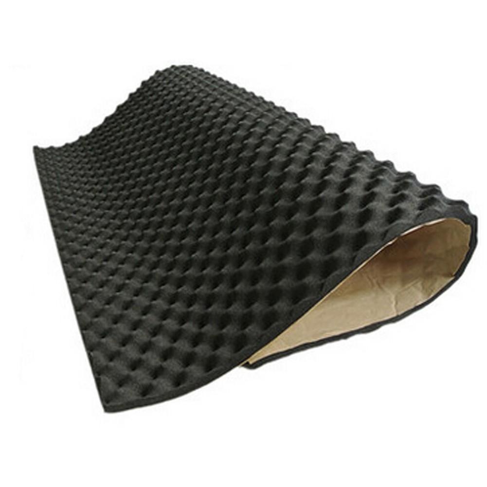 1pcs Vehicle Sound Deadener Mat 2cm Sound Deadener Noise Insulation Acoustic Dampening Foam Subwoofer Mat Auto Floor Accessories Heat Shields 2