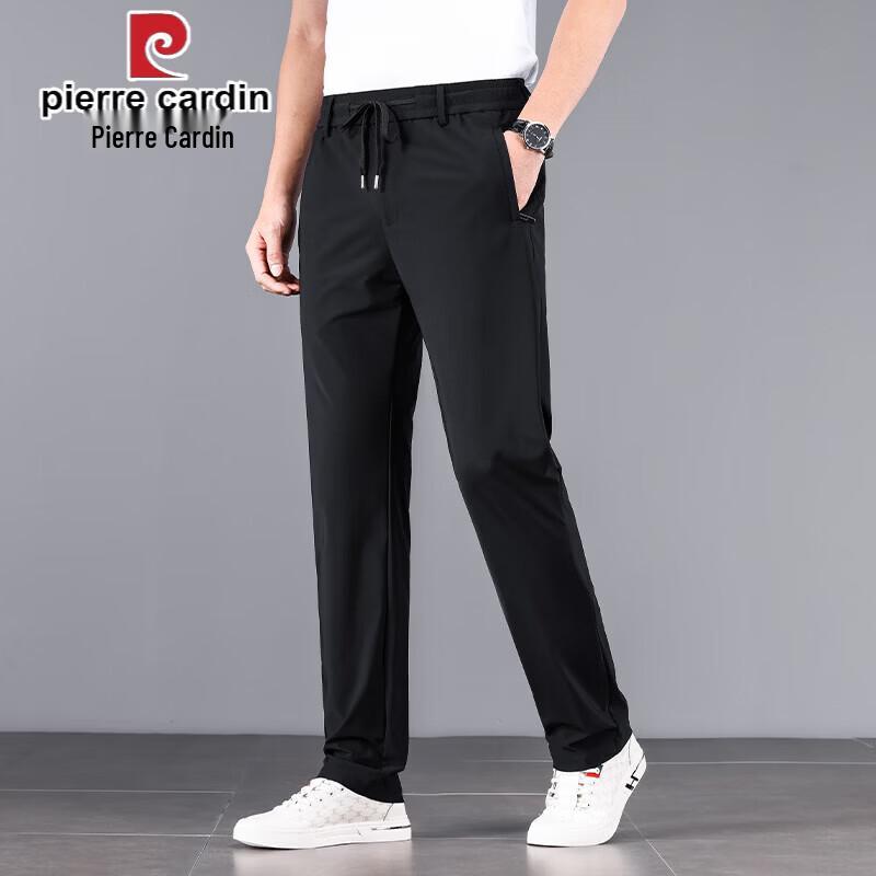 Pierre Cardin 2026 Summer Ice Silk Casual Straight-Leg Pants for Men