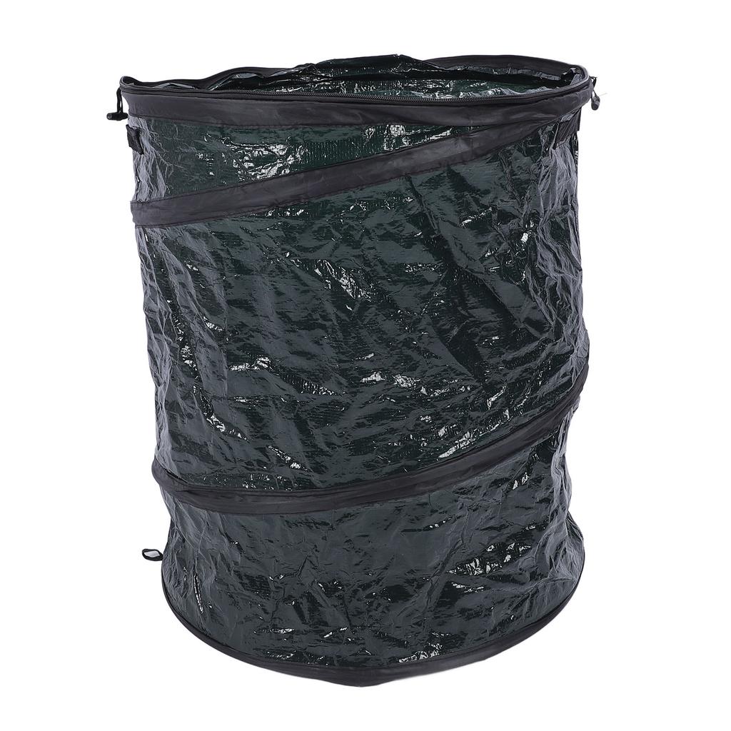 Pop Up Trash Container Portable Space Saving Tear Resistant PE Multipurpose Pop Up Trash Bin for