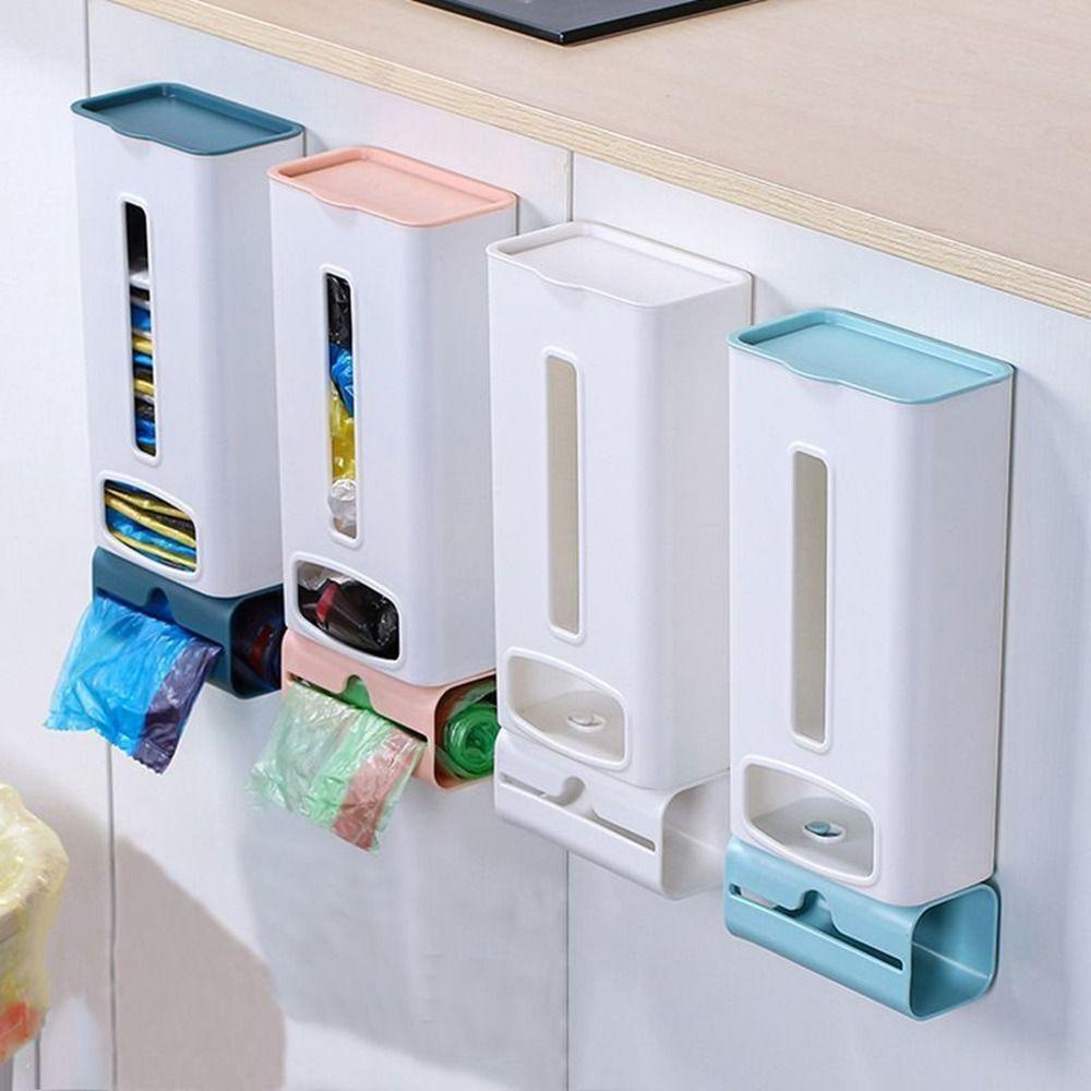 Köp Removable Sorting PunchFree Garbage Bag Holder Debris Organizer