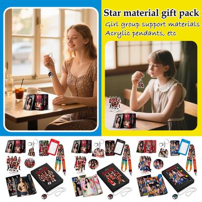 Fan Support Gift Box, Acrylic Keychain, Photobook, Lomo Cardholder Items