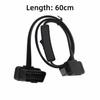 16 Pin Diagnostic Adapter Connector OBD2 Splitter Cable  Vehicle Modification Debugging