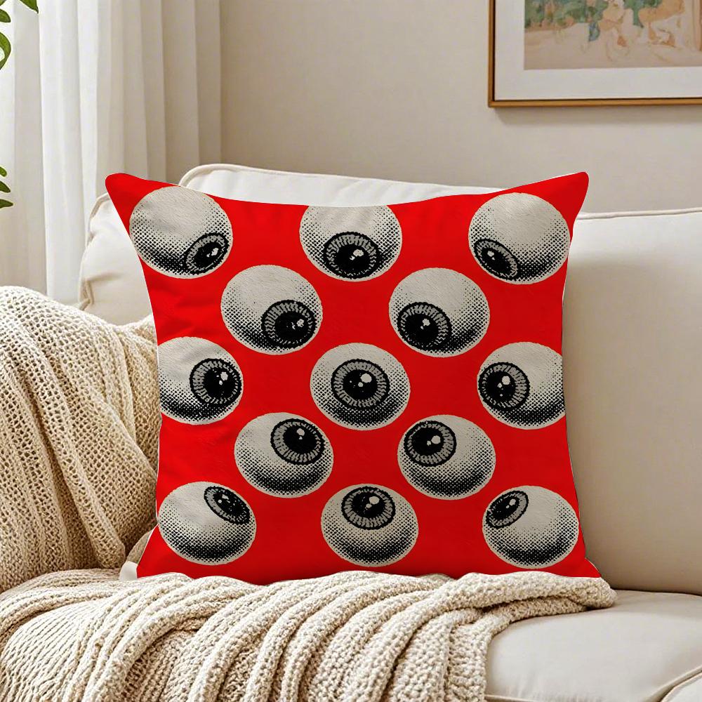 Eyeball Pillow Cool Ins Style Cushion Cushion Cover Pillowcase Anti-Dustmite Living Room Sofa Decor Cushion Room