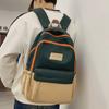 Nylon Simple Modern Lightweight Backpack With Adjustable Straps For Daily Use
