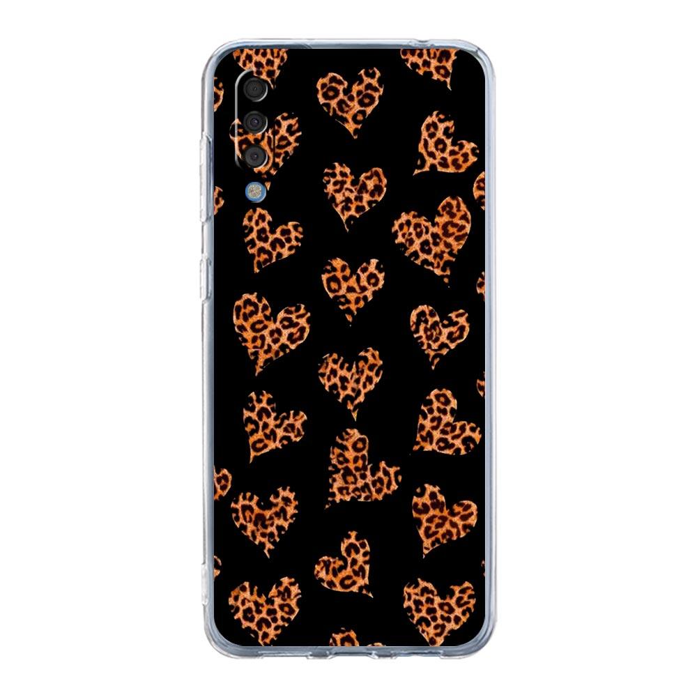 Phone Case For Samsung A14 A50 A70 A30 A40 A20E A10S A20S A02S A04S A12 A22 A32 A34 A42 A52 5G A54 Tiger Leopard Flower Cover