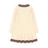 Hazzys Kids V Neck Cable Dress  Huw11na61m iV 
