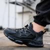 Modische Drehkopf-Sicherheitsschuhe Herren Stahlkappenschuhe Bruchsicher Unzerstörliche Schutz-Sneaker Durchstichsichere Arbeits-Sicherheitsstiefel