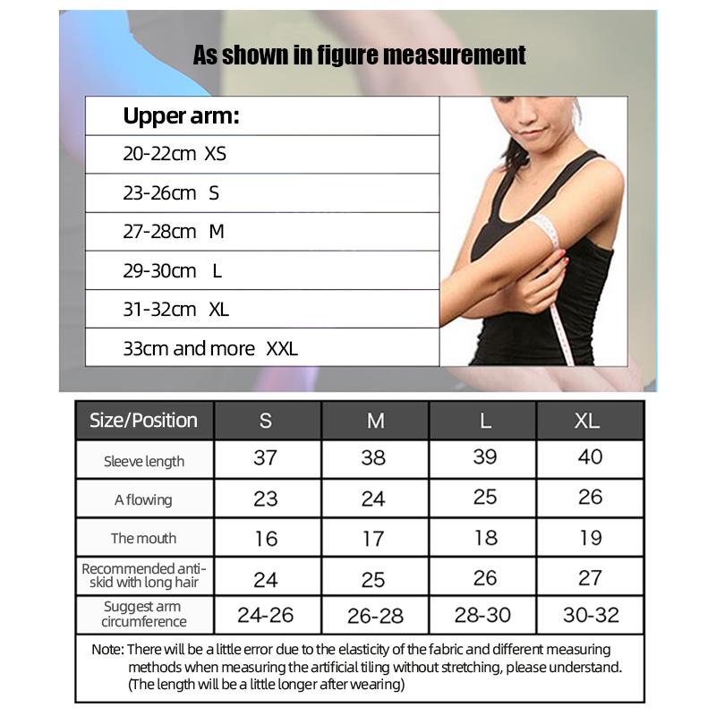LAMBDA Isväv Andningsbar UV-skydd Löpning Armvärmare Fitness Basketboll Armbågsskydd Sport Cykling Armvärmare