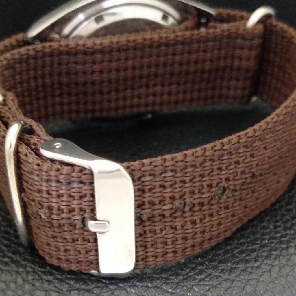 Seiko AUTOMATIC JAPAN 7S26A MENS VINTAGE BROWN COLOR DIAL WATCH A701390-5 R206a-a701390