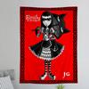 Comics Eemily The Sstrange Cartoon Wandteppich Heimdekoration hippie böhmische Dekoration Divination Heimdekor