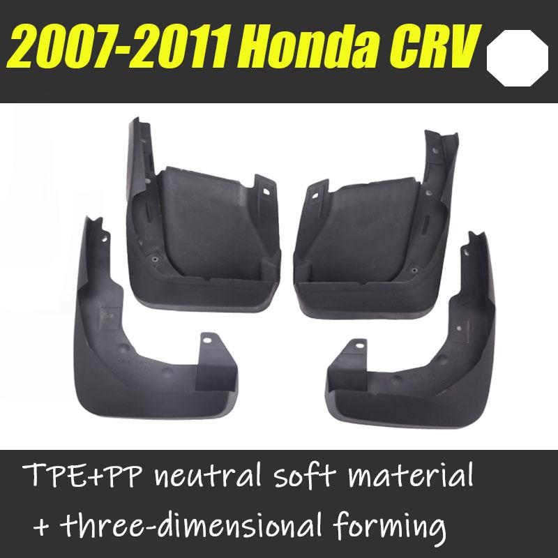 FOR Honda CRV 2007-2011 Mudguard Fenders Honda CR-V Mud Flap Splash Guard Fender Mudflaps Car Accessories Front Rear 4