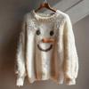 2025 Bestseller: Women's 3D Print Halloween Round Neck Loose Sweatshirt - Soft & Casual
