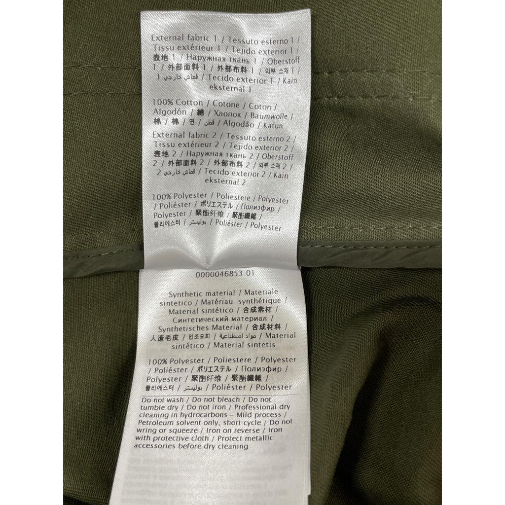 RED VALENTINO 1R3CK01C6L5 Khaki Boa Liner Mod Coat coat 38 khakiUsed