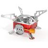 Portable Camping Stove Mini Outdoor Folding Metal Backpacking Gas Stove Windproof Furnace Cooking Burner for Hiking Picnic