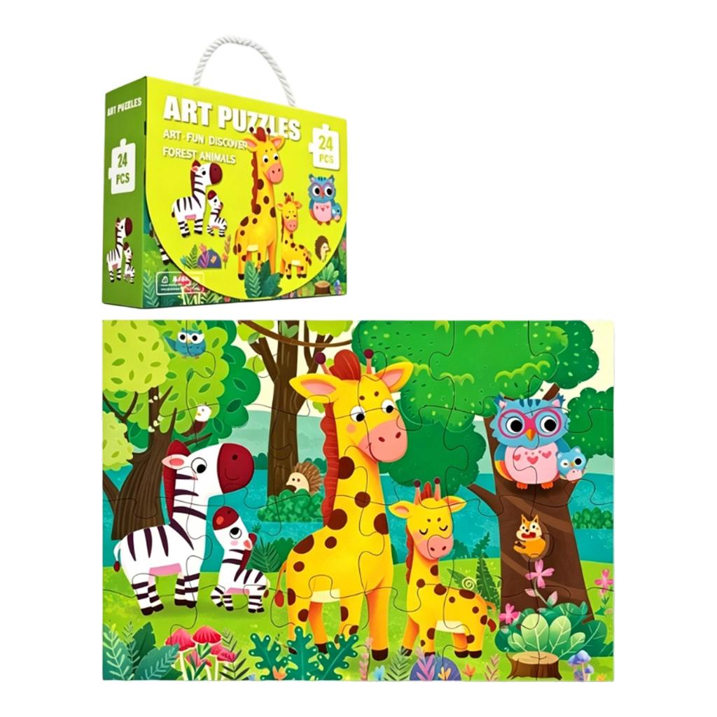 Large Floor Puzzles for Kids - Educational Learning Toy for Preschool Boys and Girls