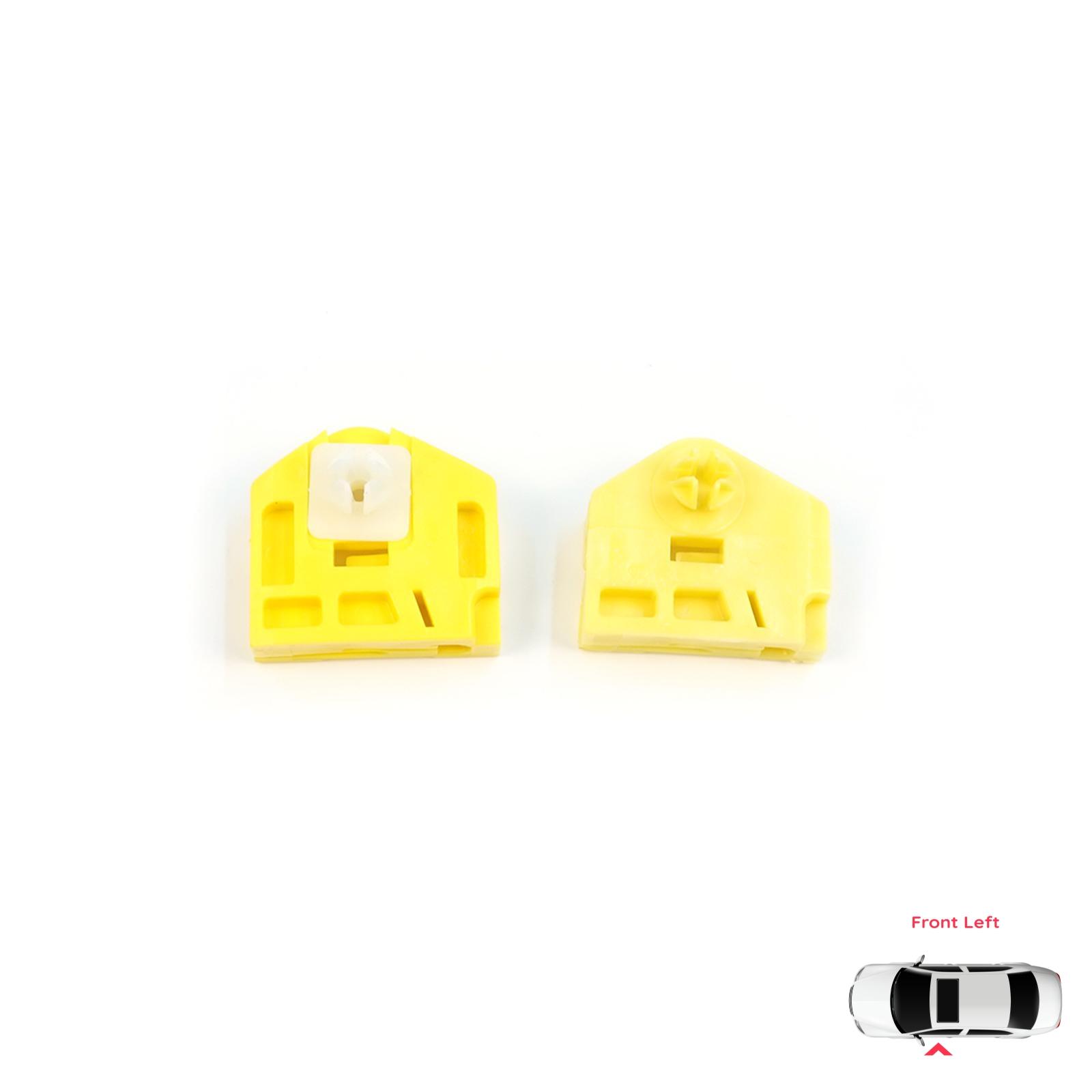 

BWR5614 Window Regulator Repair Clips A+B Front Left for Renault Kangoo MK2 FW KW 2007-2021 Citan W415 807212230R