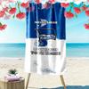 Hertha BSC Custom Name Print Beach Towel, Large Soft Quick Dry Towel for Beach Camping Swimming