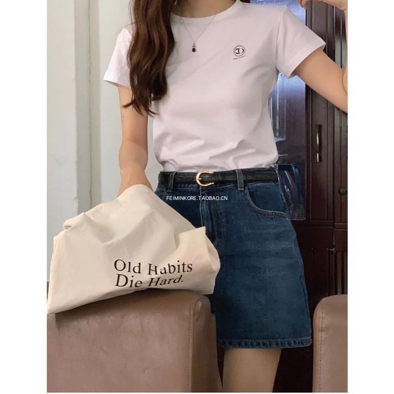 Simple Letters Large Capacity Shoulder Canvas Bag