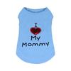 Pet Dog Clothes - Daddy & Mommy Ribbed Vests, 4 Styles for Spring, Summer, Autumn