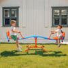 VEVOR Kids Seesaw, 136 Kg Load Capacity, Sit and Spin Teeter Totter with Easy-Grip Handles, Kids Outdoor Playground Equipment, Outside Toys