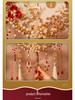 Handmade Chinese Wedding Fan: Double Circle Champagne Xiuhe Bride Fan DIY Kit